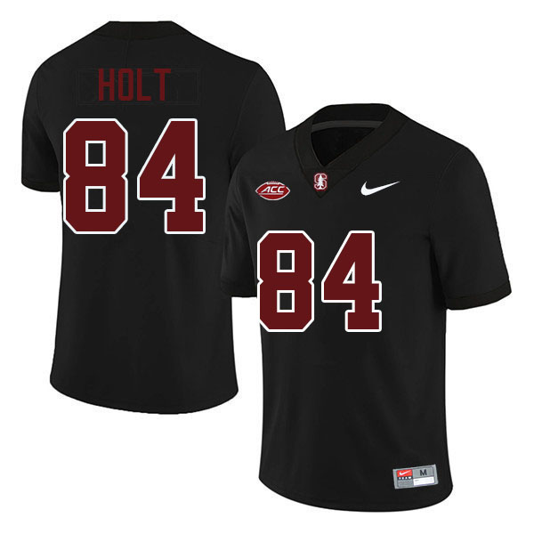 #84 Chico Holt Stanford Cardinal College Football Jerseys Stitched-Black #84 Chico Holt Stanford Cardinal College Football Jerseys Stitched-Black